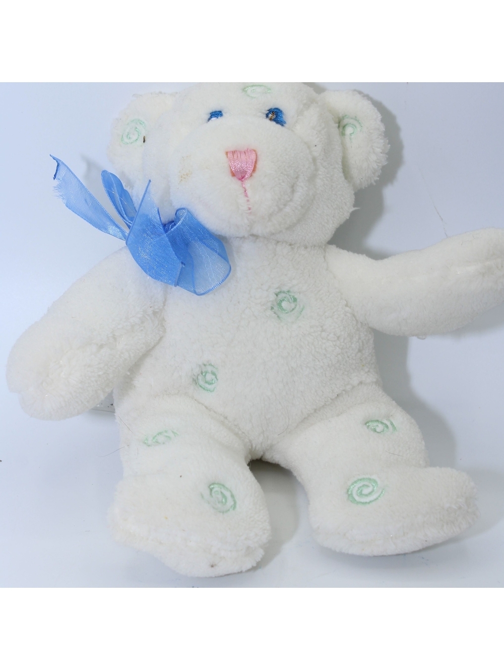 Vintage Dan Dee Collector's Choice Winter Snowflake Teddy Bear 8" Plush Doll